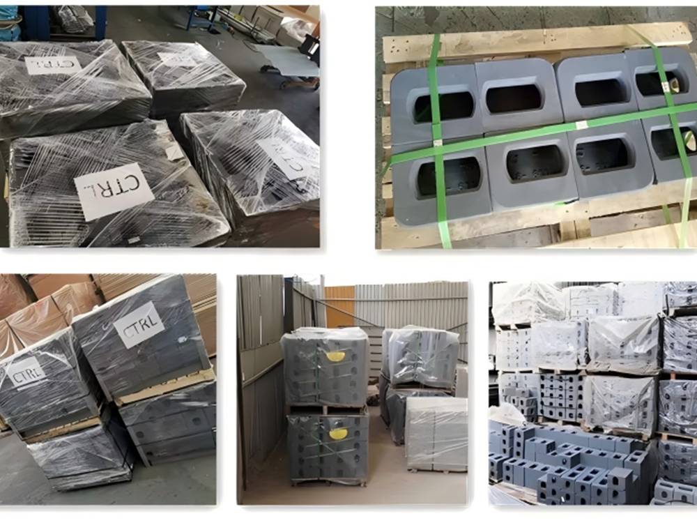 Corner casting packing